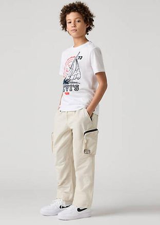 Levi's Pantaloni cargo Parachute per bambini - Uomo - 12A - Cream / Oatmeal