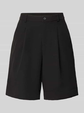 Noisy May Bermudas mit Bundfalten Modell MAILE in Black, Gr&ouml;&szlig;e M