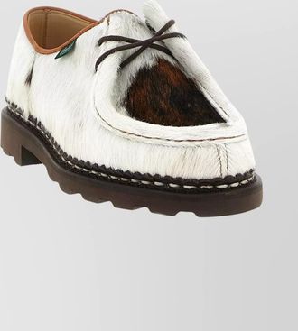 Paraboot shearling derby shoes
