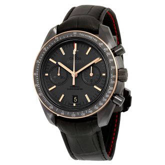 Omega Pre-owned Omega Speedmaster Chronograph Tachymeter Black Dial Mens Watch 311.63.44.51.06.001