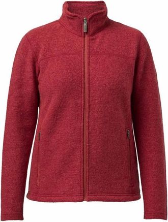 Ivanhoe of Sweden Beata Full Zip Wolljacke f&uuml;r Damen | rot