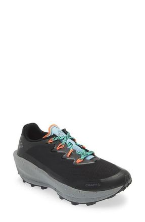 Craft Ultra Trail 2 Running Shoe in Black/Mind at Nordstrom, Size 6.5