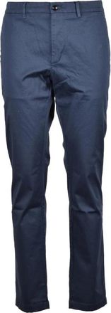 Tommy Hilfiger Broek - Heren - Slim Fit Broeken - Blauw - W31 - Katoen - Broeken