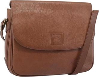 Burberry Borsa a spalla vintage Pre-owned in pelle - - Pre-owned - Donna - Marrone - ONE SIZE
