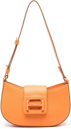 Hogan Orange H-bag Shoulder Bag