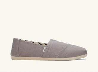 Toms Womens TOMS Alpargata in morning dove grey - Size: 5