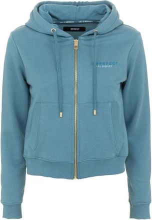 Imperfect Chic Hooded Zip Womens Sweatshirt