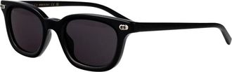 Gucci Sunglasses, male, Black, 48 MM, Oval Frame Sunglasses
