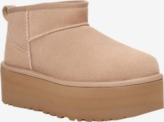 UGG Gef&uuml;tterte Stiefeletten W Classic Ultra Mini Platform