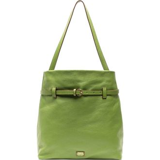 Frances Valentine Charlie Leather Shoulder Bag in Fern at Nordstrom