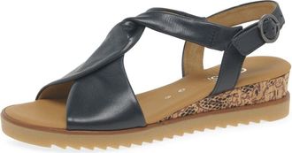 Gabor Rich Womens Sandals 7 UK Ocean