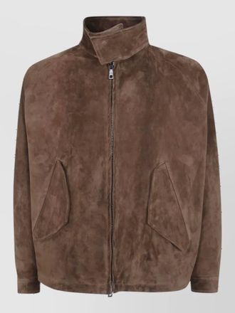 Giorgio Brato leather oversized coat