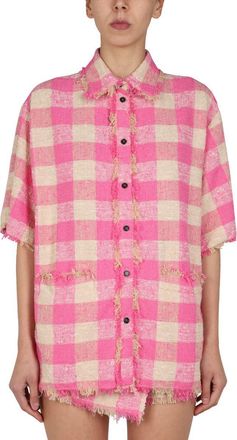 Msgm Check Pattern Jacket