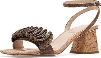 Pelle Moda Tiann Womens Sandals Espresso : 7.5 M, Synthetic