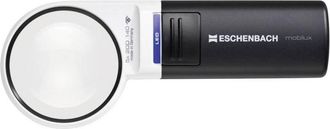 Eschenbach Porzellan Group 15115 Lente DIngrandimento Portatile Con Illuminazione Led Ingrandimenti: 5 X Lente: (&oslash;) 58 Mm