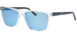 Jaguar 37182 Polarized 8100 Mens Sunglasses Clear Size 57