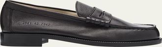 Common Projects Mens Soft Leather Penny Loafers