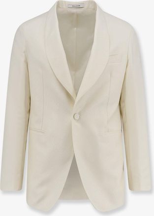 Tagliatore Blazer Smoking in lana vergine e lyocell - TAGLIATORE - gender_Man