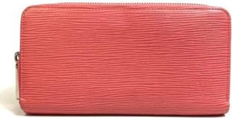 Louis Vuitton Pre-owned Vintage Portemonnee - Dames - Vintage Accessoires - Roze - ONE Size - Leer - Vintage