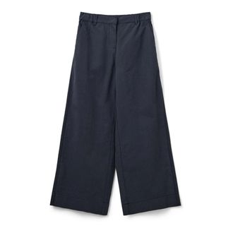 Sofie Schnoor Dames, Broeken, Blauw, Maat: XS Katoen