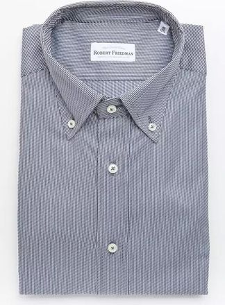 Robert Friedman Blue Cotton Mens Mens Shirt