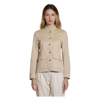 Mason's Karen New Jacket - Dames - Zomerjassen - Beige - XL - Katoen - Jassen