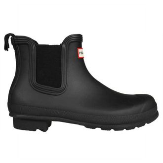 Hunter Original Insulated Chelsea Rubber Womens Ankle Boots - UK 5 - US 7 Women - EU 38 - Black - Size:UK 5