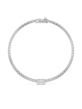 Tilla 14K white gold tennis bracelet - Silver