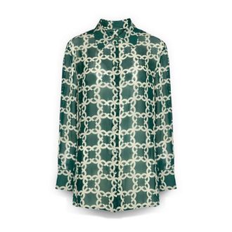 Elena Miro Donna, Camicette, Verde, 2Xl, new