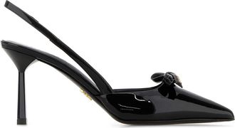Prada Black Leather Pumps
