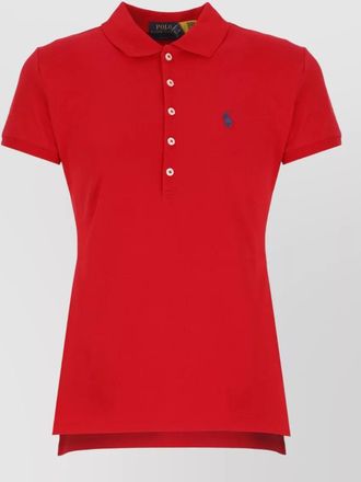 Ralph Lauren cotton polo shirt five buttons short sleeves