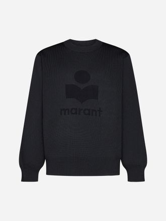 Isabel Marant Ribbed Cotton Blend Sweater