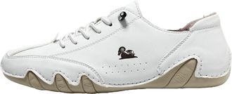 Generic Men Women Orthopedic Shoes Slip on Leather Sneakers Outdoor Handmade Barefoot Walking Beck Shoes Casual Trainer Wide Minimalist Zero Drop Sneaker Ligh