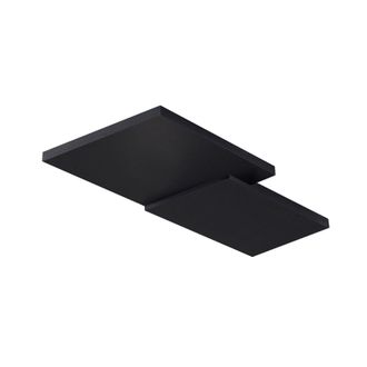 Rossini Illuminazione Applique A Led Ben 27w Luce Indiretta 2700k 2500lm Alluminio Verniciato Nero, Design Squadrato Dimmerabile Taglio Di Fase - Rossini Group