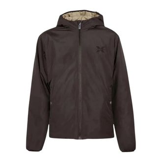 John Richmond Buggia Jas - Heren - Jassen - Bruin - Maat: 2XL Poliester