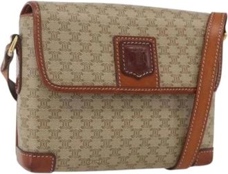 Celine Pre-owned Cross Body Bags, female, Beige, Size: ONE SIZE Pre-owned Vintage Cross Body Bag