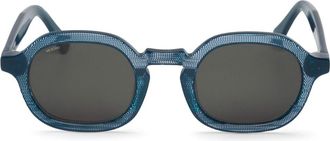 Mr.Boho Elpatio BML4-11 Mens Sunglasses Blue Size 47