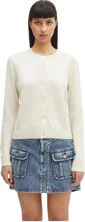 Sams&oslash;e & Sams&oslash;e Truien & Vesten, Dames, Beige, S, Kasjmier, Saboston Cardigan