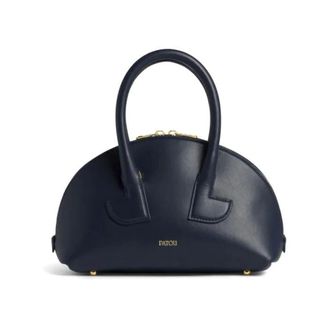 Patou Bowling Bag - female - Patou - Handbags - Blue - ONE SIZE - Bags
