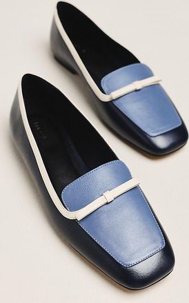Maeve Bow Square-Toe Flats