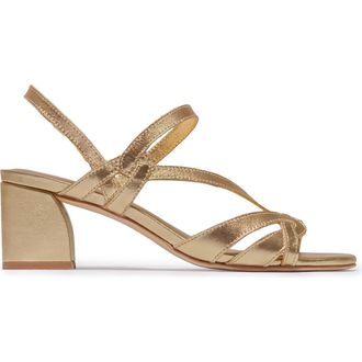 Bernardo Gyoda Strappy Sandal in Gold at Nordstrom, Size 9.5