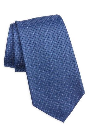 Ralph Lauren Purple Label Bond St. Geometric Silk Tie in Blue at Nordstrom