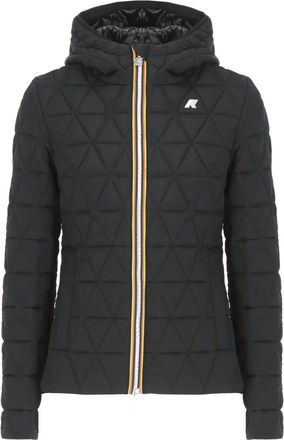K-Way Lil Diamond gewatteerd jack - Zwart