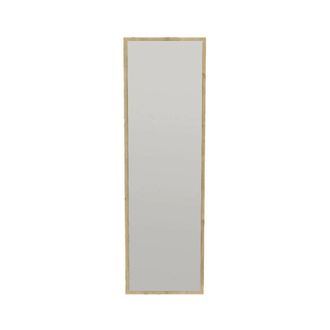 Dmora Espejito Alp, Espejo, Objeto De Decoraci&oacute;n De Pared, Decoraci&oacute;n De Espejo, 50x2h160 Cm, Roble, Con Embalaje Reforzado - Dmora