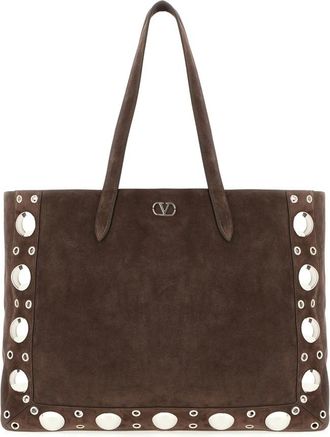 Valentino Garavani Borse a Spalla Tote Bag - Heren - Shoppers - Bruin - ONE Size - Tassen