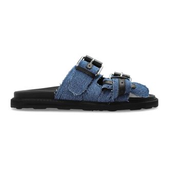 Moschino Dames, Schoenen, Blauw, Maat: 38 EU Denim