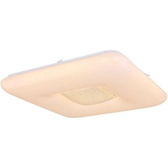 Globo Lighting Plaf&oacute;n - Trystan - Blanco - Metal - Led - 48409-48rgbsh