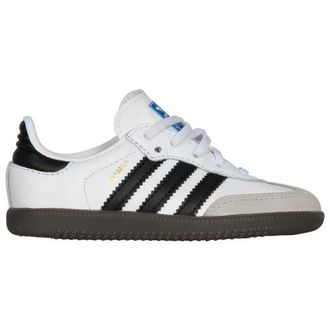 adidas Boys adidas Originals Samba - Boys Toddler Shoes Core Black/White Size 10.0