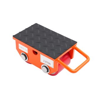 OEM Transportador De Maquinaria, Capacidad De Carga De 2,5 Toneladas, Almacenamiento Compacto, Color Naranja
