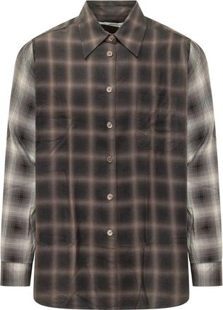 Our Legacy Favoriete Blouse met Lange Mouwen - Dames - Overhemden - Bruin - S - Overhemden